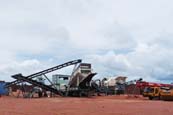 mobile crushing station copperl